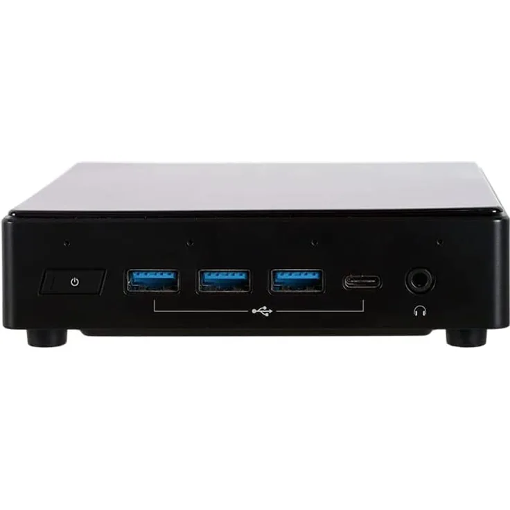 EliteGroup LIVA Z3 Plus Barebone - USFF - 1 x Core i3 10110U - 2.1 GHz