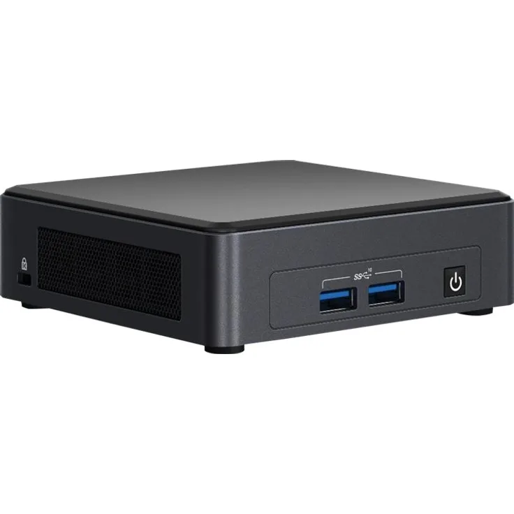 Intel Next Unit of Computing 11 Pro Kit NUC11TNKi70Z - Barebone - Mini-PC - 1 x Core i7 1165G7 - RAM 0 GB - Iris Xe Graphics (BNUC11TNKI70Z02)