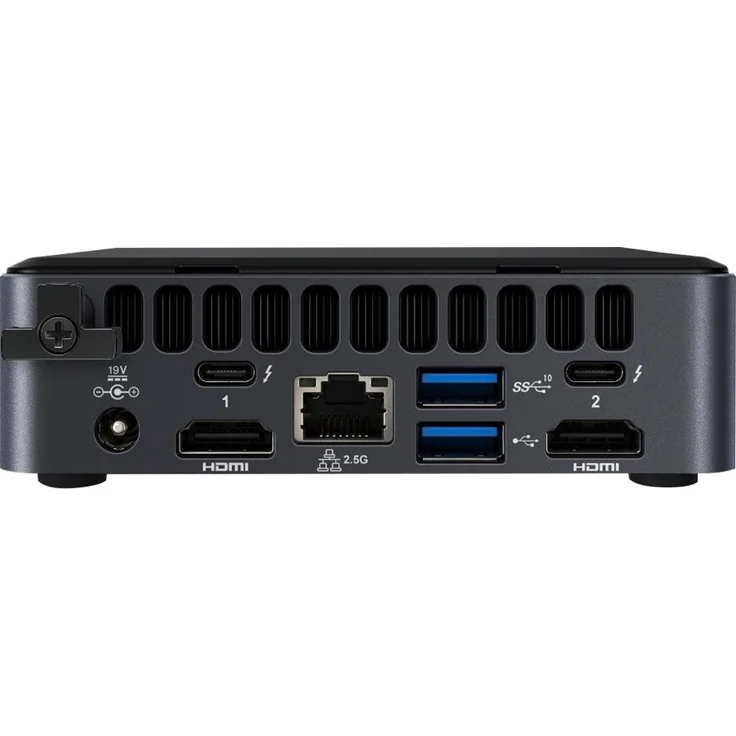 Intel Next Unit of Computing 11 Pro Kit NUC11TNKi70Z - Barebone - Mini-PC - 1 x Core i7 1165G7 - RAM 0 GB - Iris Xe Graphics (BNUC11TNKI70Z02) – Bild 2