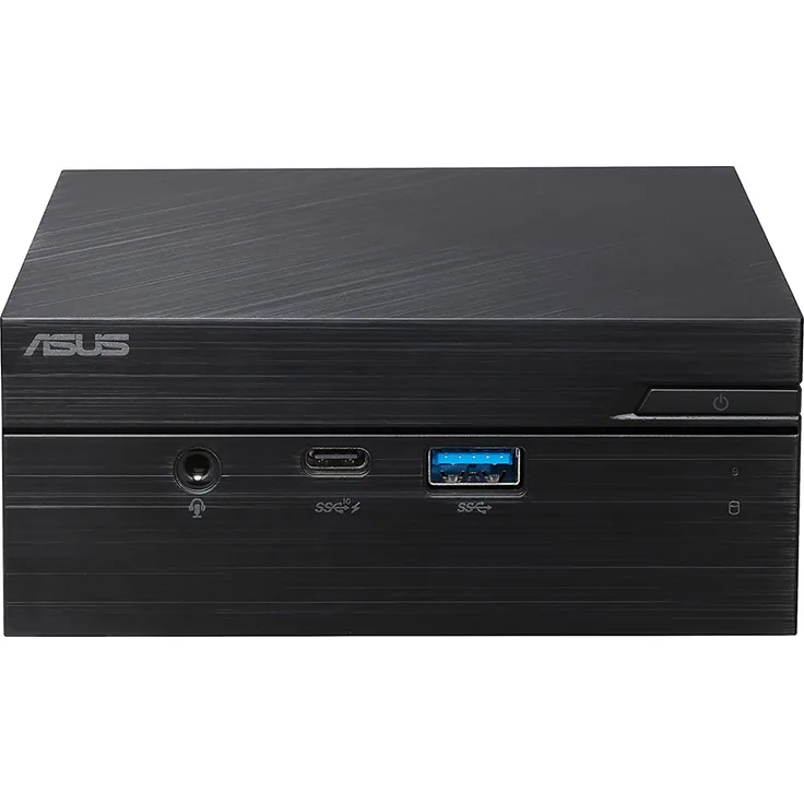 Asus Mini PC PN51-S1 BB555MDS1 Barebone Mini-PC - 1 x Ryzen 5 5500U - 2.1 GHz - RAM 0 GB - Radeon Graphics - GigE, 2.5 GigE - WLAN: Bluetooth 5.0, 802.11a-b-g-n-ac-ax - Schwarz (90MR00K1-M000S0)