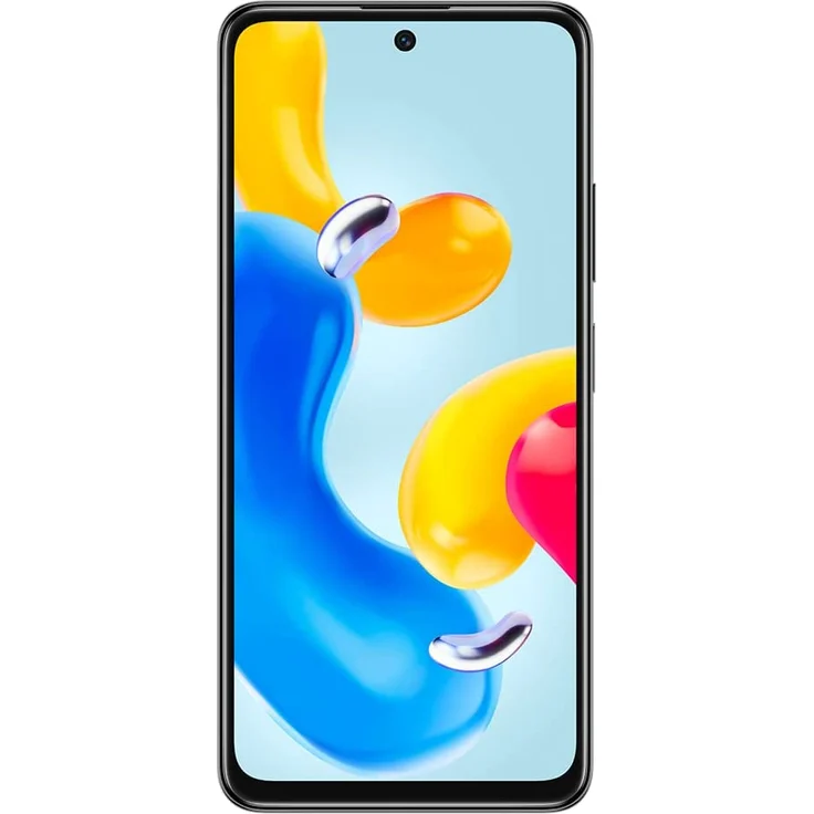 Xiaomi Redmi Note 11S 5G Smartphone 16,76cm (6,6 Zoll) IPS-Display, 128GB interner Speicher, 6GB RAM, Hybrid-SIM, Android 11, Schwarz – Bild 2