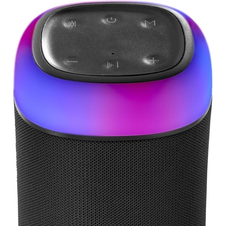Hama Shine 2.0, 2.0 Stereo Bleutooth Lautsprecher, spritzwassergeschützt, IPX4, schwarz – Bild 3