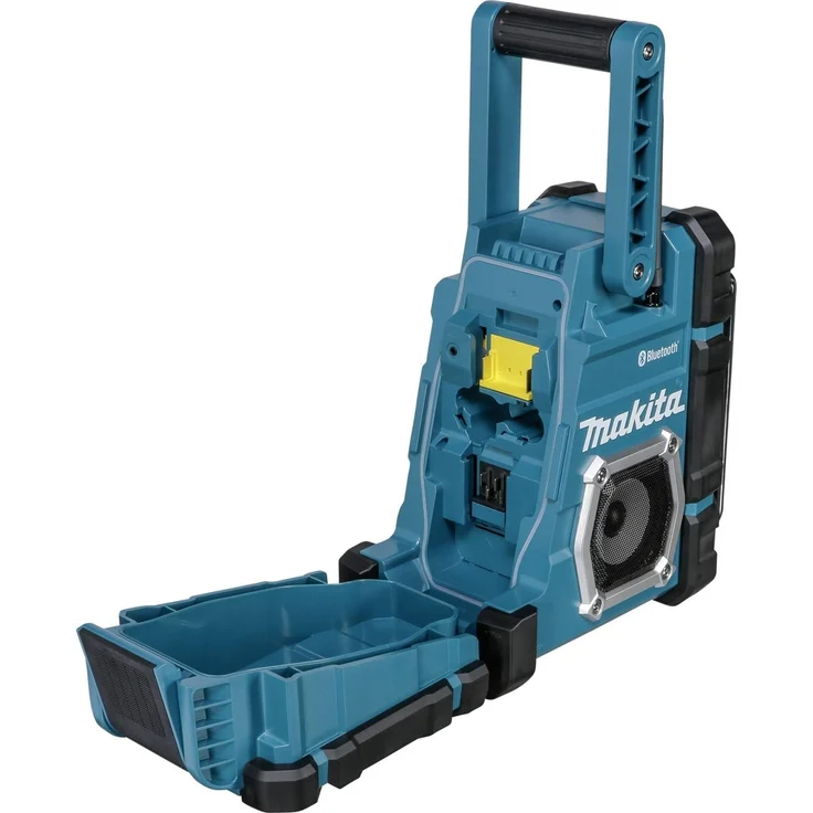 Makita DMR108N, Baustellenradio, (Streaming, UKW (FM), MW), blau - Preisvergleich – Bild 3