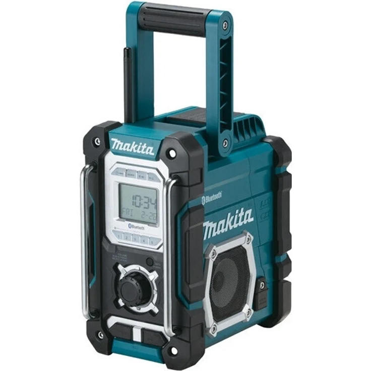Makita DMR108N, Baustellenradio, (Streaming, UKW (FM), MW), blau - Preisvergleich – Bild 1