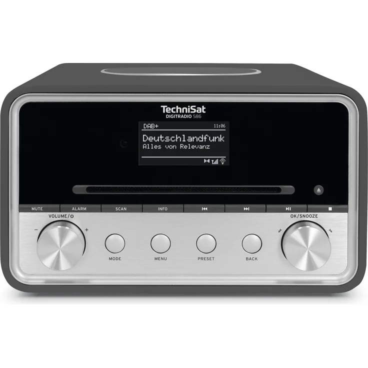 Technisat DigitRadio 586  Digitalradio, (Spotify, Streaming, DAB, DAB+, Webradio), OLED, anthrazit – Bild 4
