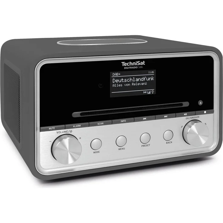 Technisat DigitRadio 586  Digitalradio, (Spotify, Streaming, DAB, DAB+, Webradio), OLED, anthrazit – Bild 2