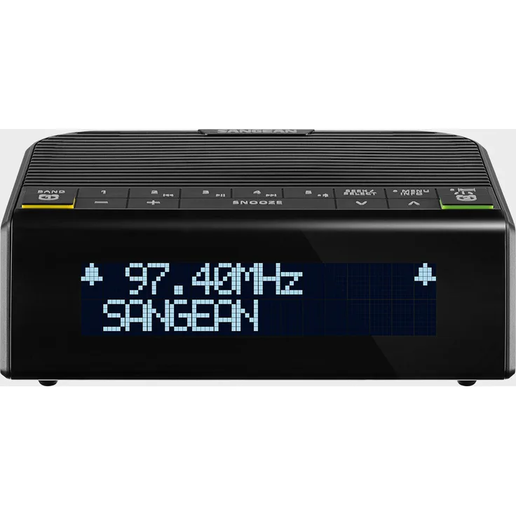 Sangean DCR-90 BT Digitalradio, (Streaming, DAB+, UKW), LCD, schwarz