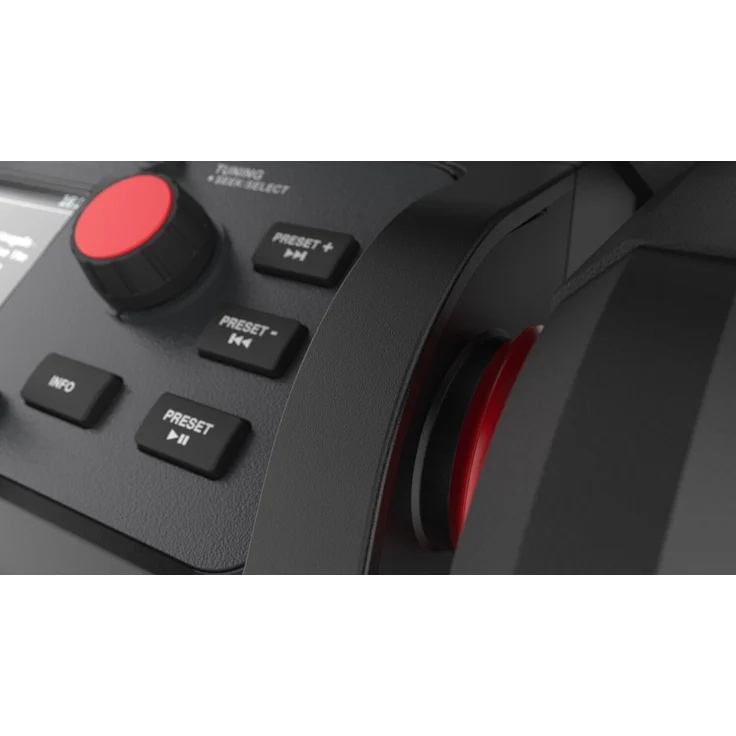 PerfectPro Rockpro RP2 Baustellenradio, (Streaming, UKW (FM), DAB+), LED, schwarz – Bild 8