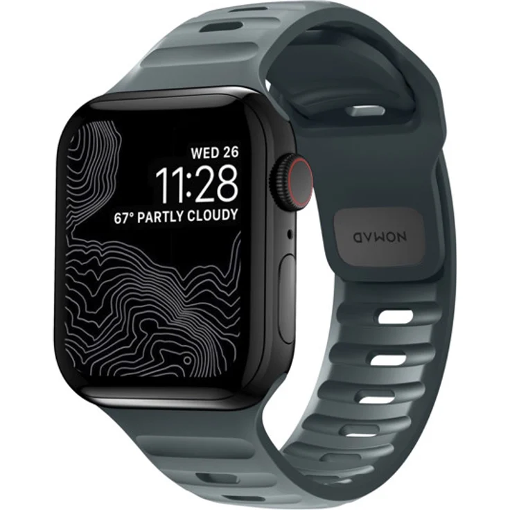Nomad Sportarmband V2 Apple Watch 42 - 44 - 45mm Marine Blue (NM01133285)