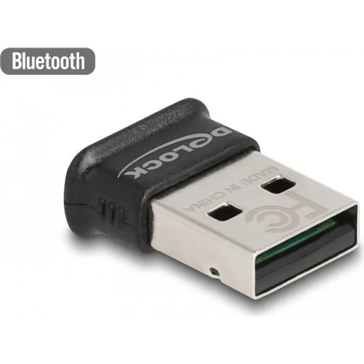Delock USB Bluetooth 5.0 Adapter Klasse 1 im Micro Design