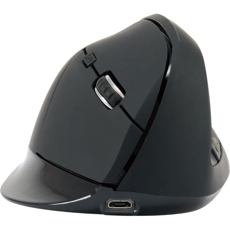 CONPTRONIC LORCAN03B 6-Tasten Bluetooth Maus ergonomisch Schwarz