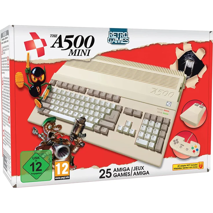 Retro Games The A500 Mini Retro Konsole inkl. installierte Spiele – Bild 1