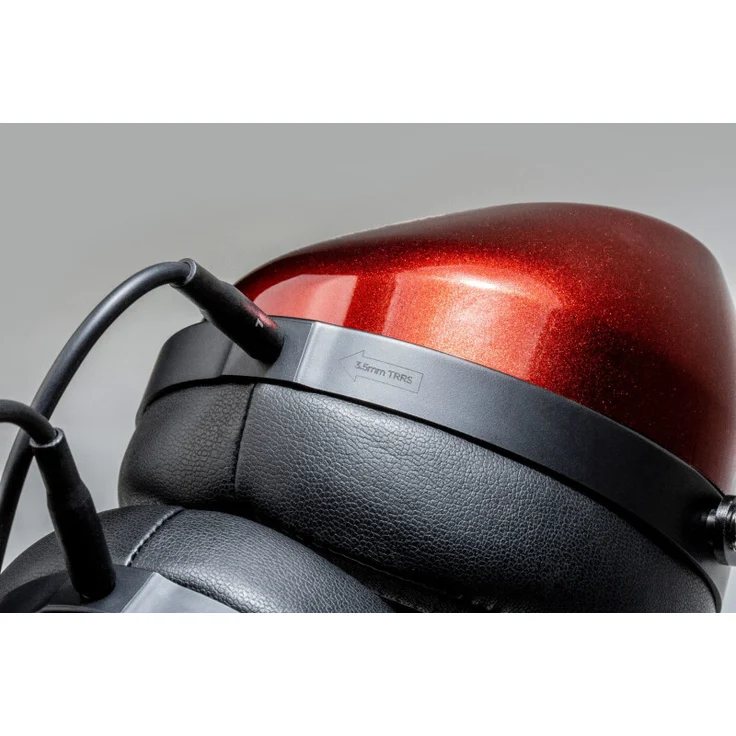 Hifiman HE-R6 Over-Ear-Kopfhörer, schwarz, rot – Bild 2