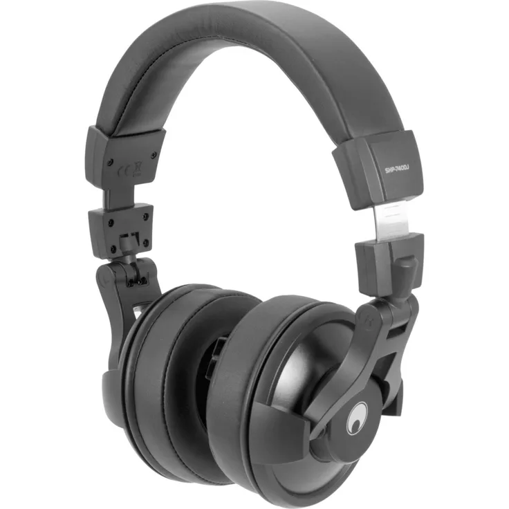 Omnitronic SHP-740DJ Over-Ear-Kopfhörer, schwarz
