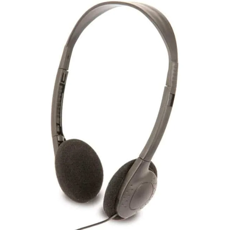 Pollin LT-410 On-Ear-Kopfhörer, grau