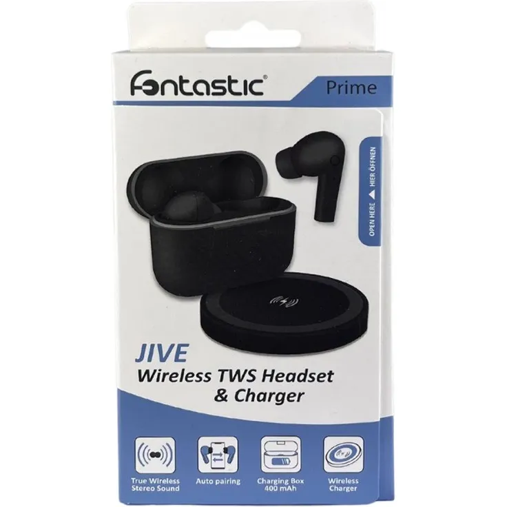 D-Parts Jive In-Ear-Kopfhörer (Wireless Charging ), schwarz – Bild 2