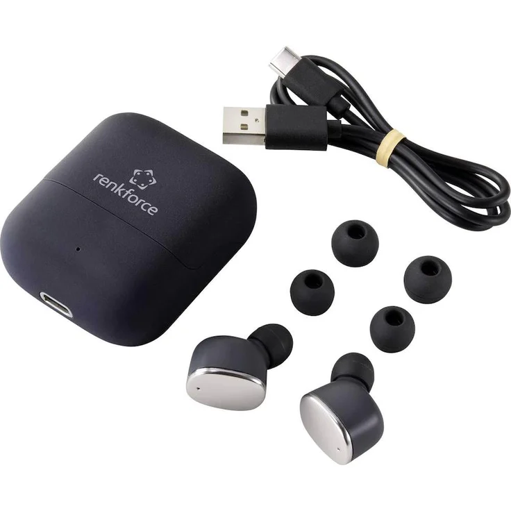 JLab RF-TWS-500 In-Ear-Kopfhörer (Bluetooth), schwarz – Bild 6