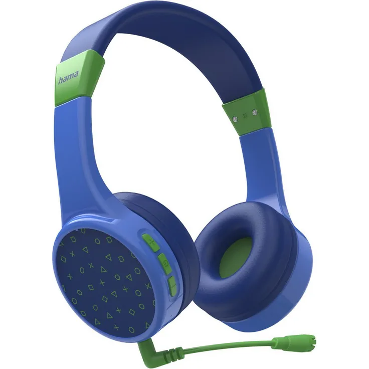 Hama Teens Guard Bluetoth Kopfhörer Over-Ear-Kopfhörer (Bluetooth), blau