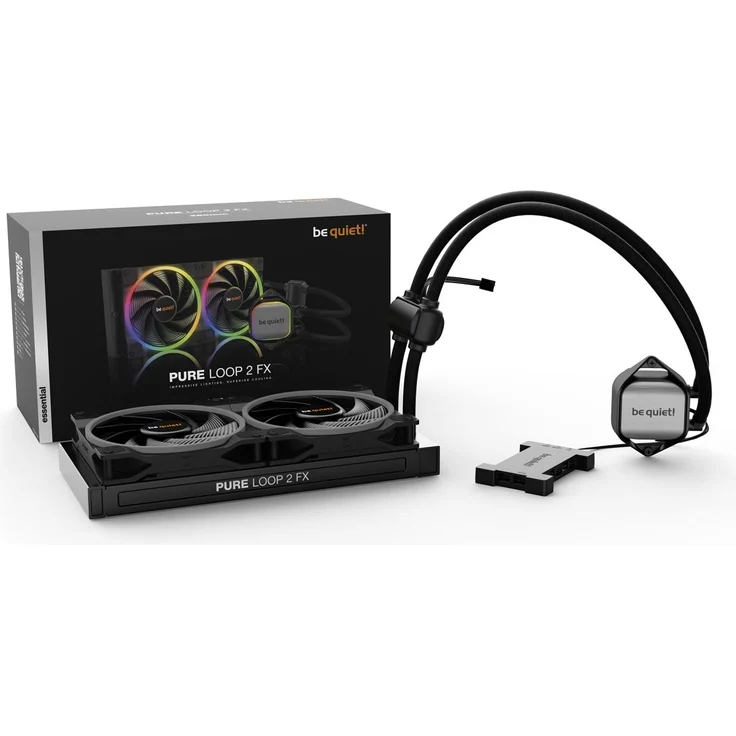 be quiet! Pure Loop 2 FX 280mm, All in One Wasserkühlung, Schwarz (BW014) – Bild 3