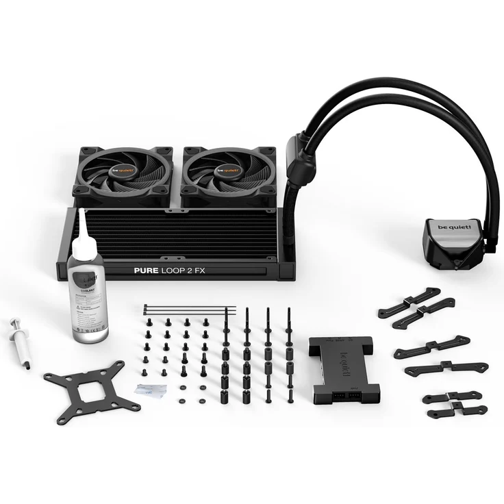 be quiet! Pure Loop 2 FX 240mm, All in One Wasserkühlung, Schwarz (BW013) – Bild 4