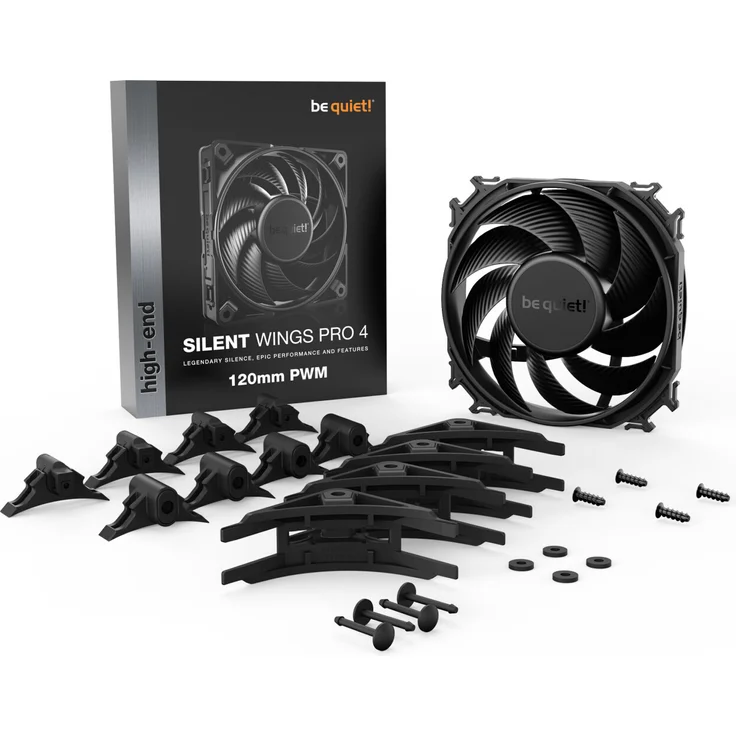 be quiet! SILENT WINGS PRO 4, 120mm PWM, Gehäuselüfter – Bild 4
