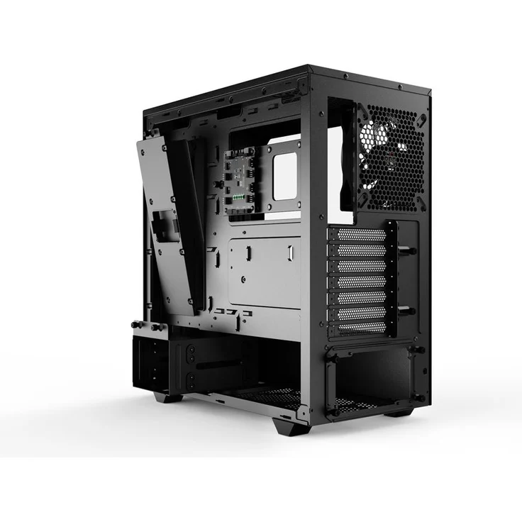 be quiet! PURE BASE 500 FX Schwarz, Midi Tower, mit Seitenfenster, ohne Netzteil (BGW43) – Bild 2