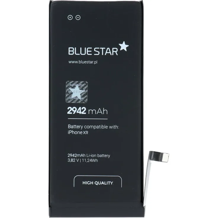 Bluestar Akku Ersatz kompatibel mit iPhone XR 2942mAh Li-lon Austausch Batterie Accu
