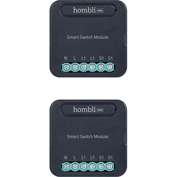 Hombli Smart Switch Modul Duo Schwarz