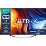Hisense 65U77HQ 164 cm (65 Zoll) ULED Smart TV (Ultra HD, Dolby Vision, Direct LED) HD-Triple-Tuner (Sat, Antenne, Kabel) Modelljahr Energieklasse G