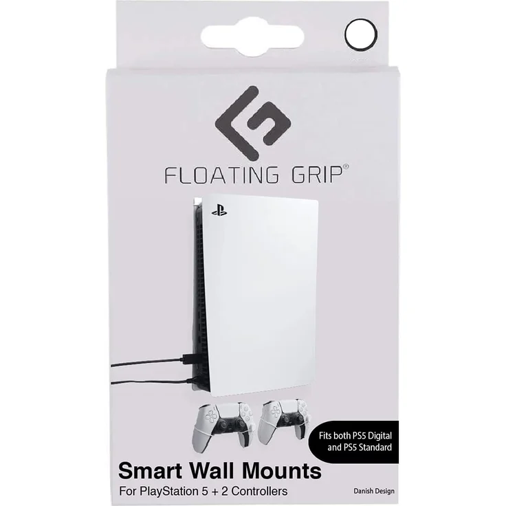 Floating Grip PS5 Smart Wall Mounts, weiß  – Bild 1