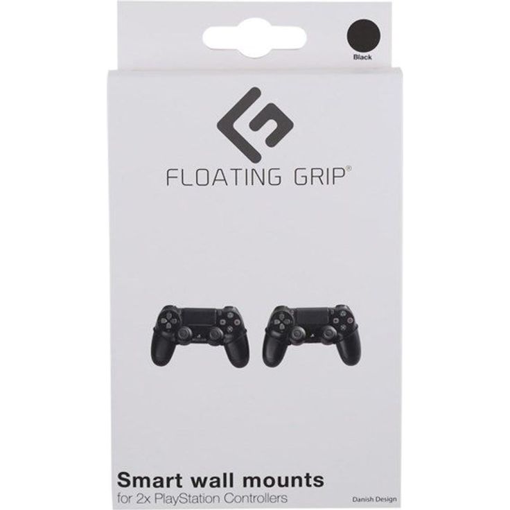 Floating Grip PlayStation Controller Smart Wall Mounts, schwarz 