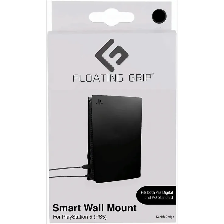 Floating Grip PS5 Wall Mount, schwarz 