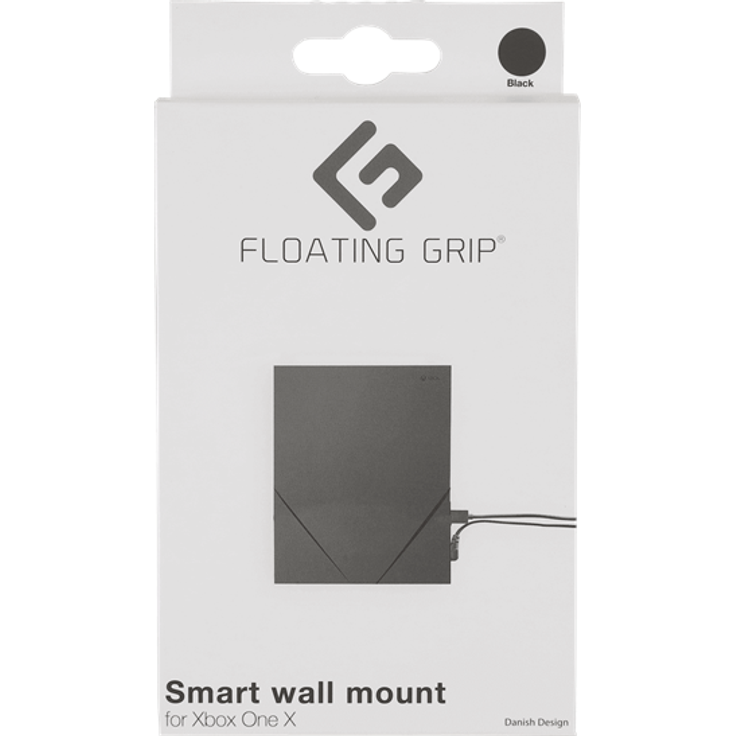 Floating Grip Xbox One X Wall Mount, schwarz 