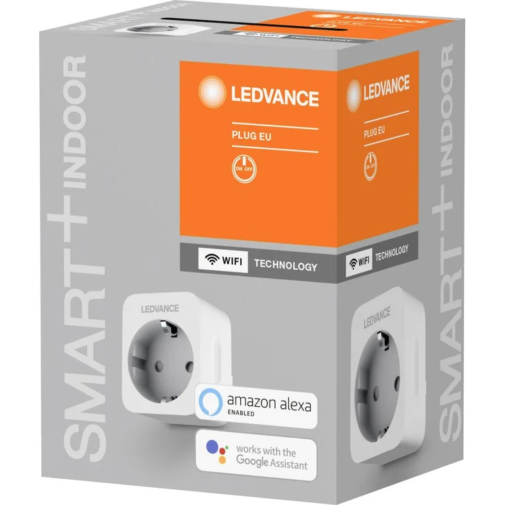 LEDVANCE SMART+ Schaltbare Steckdose für WiFi, mit Strom Vermessung, Kompatibel mit Google und Alexa Voice Control, Steuerung per Fernbedienung möglich, 1er-Pack – Bild 5