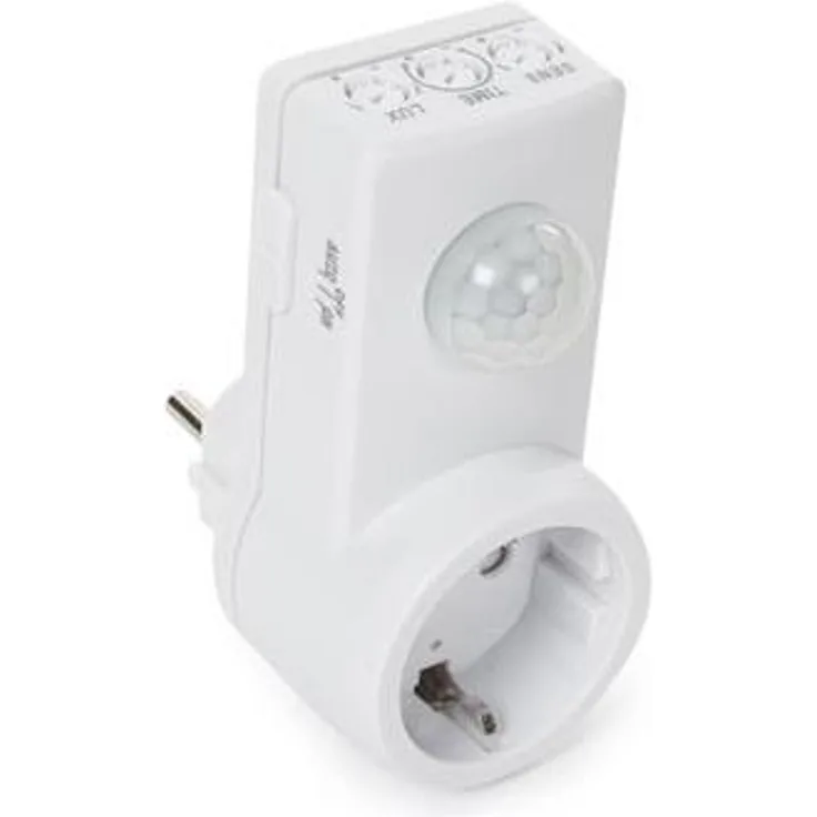 Alarm & Remote Control Zwischenstecker mit Bewegungsmelder Schutzkontakt (deutsches System)