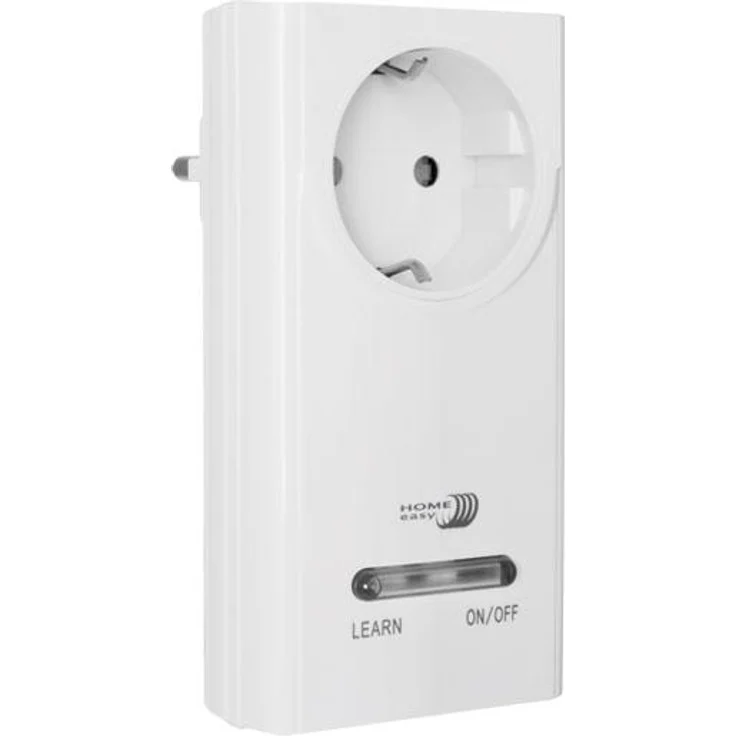 Smartwares SmartHome Funk-Steckdose innen, fernbedienbarer Zwischenstecker für Lampen, 230 V, weiß (SH4-90261) – Bild 1