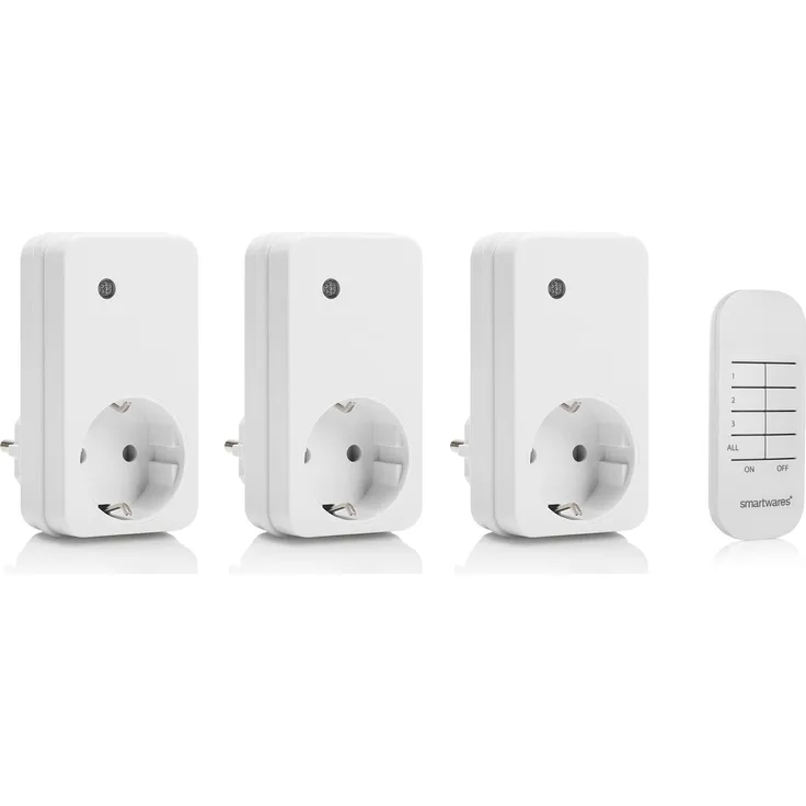 Smartwares Funksteckdosen-Set SH4-99573