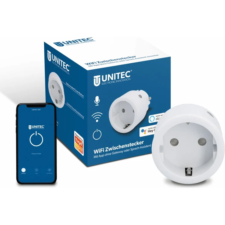 Unitec Elektro WIFI Zwischenstecker weiß – Bild 2