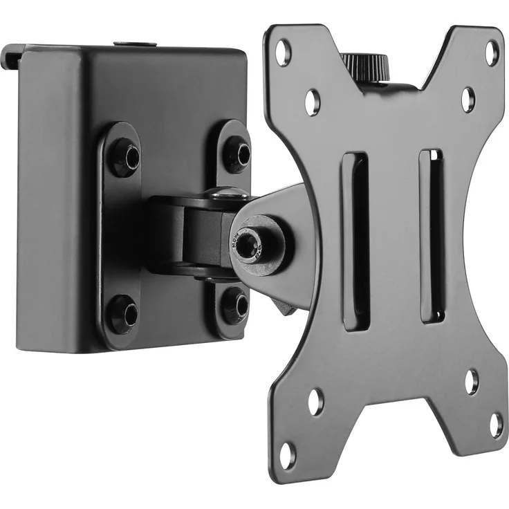 InLine Slatwall Monitorhalterung kurz 6,5 kg 33 cm (13 Zoll ) 68,6 cm (27 Zoll ) 75 x 75 mm 100 x 100 mm Schwarz (23183A)