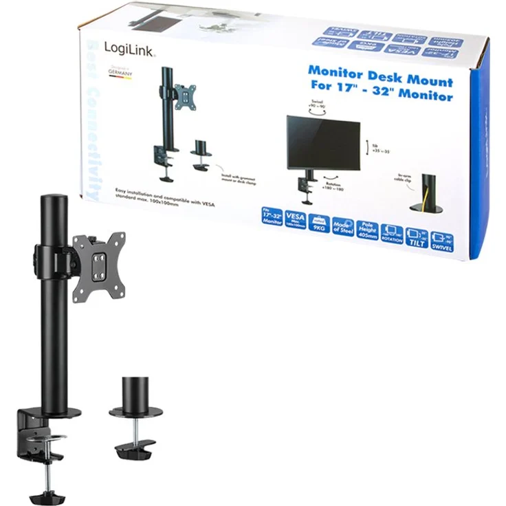 LogiLink BP0103 Tischhalterung, 1x 17-32 Zoll (BP0103) – Bild 6