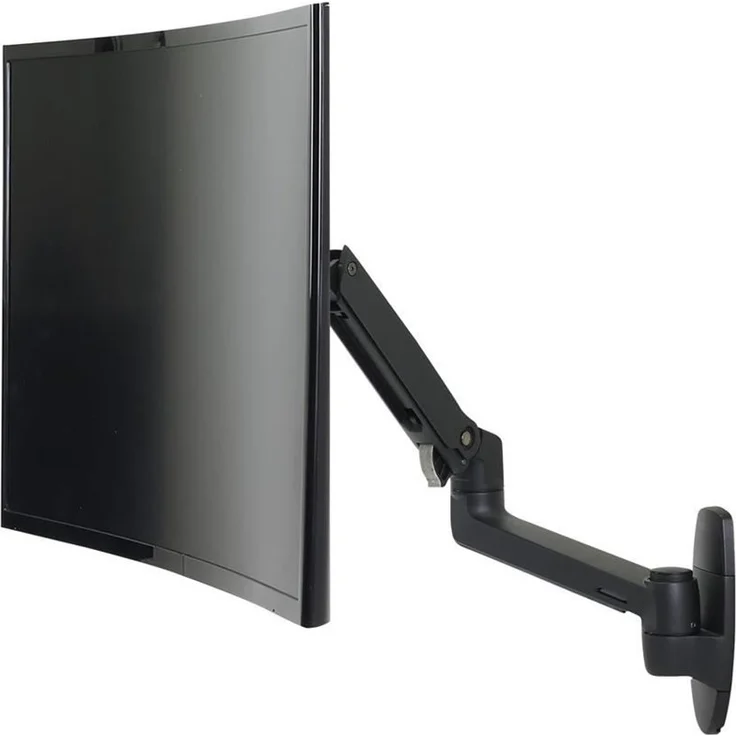Ergotron LX Monitor Arm, Wandhalterung schwarz (45-243-224) – Bild 1