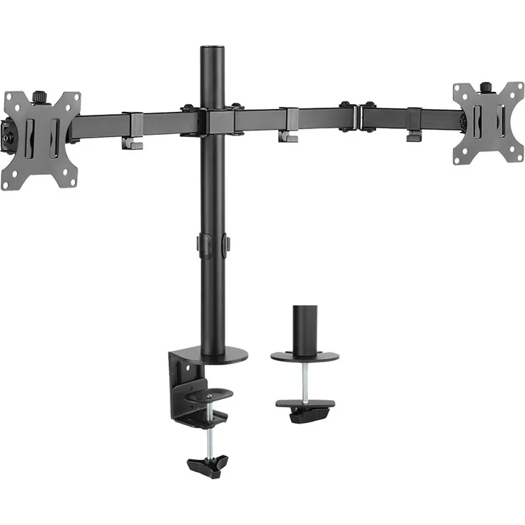E+P Elektrik Monitor-Tischhalterung 13-32Zoll, 2-fach, sw TH12 (466831200)