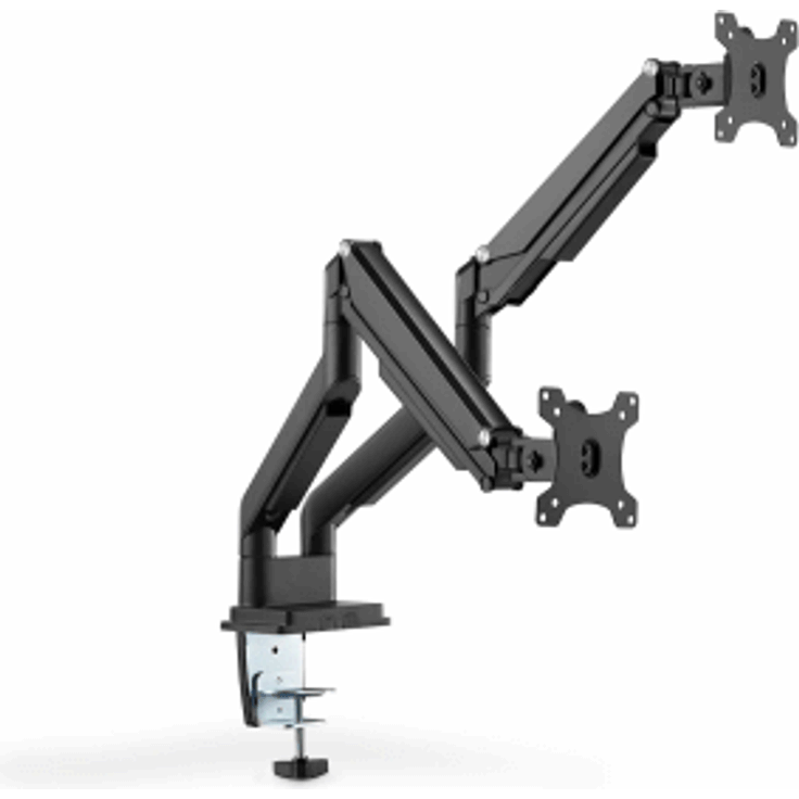 DIGITUS Univ. Dual Monitorhalter mit Gasdruckfeder 15-32 – Bild 8