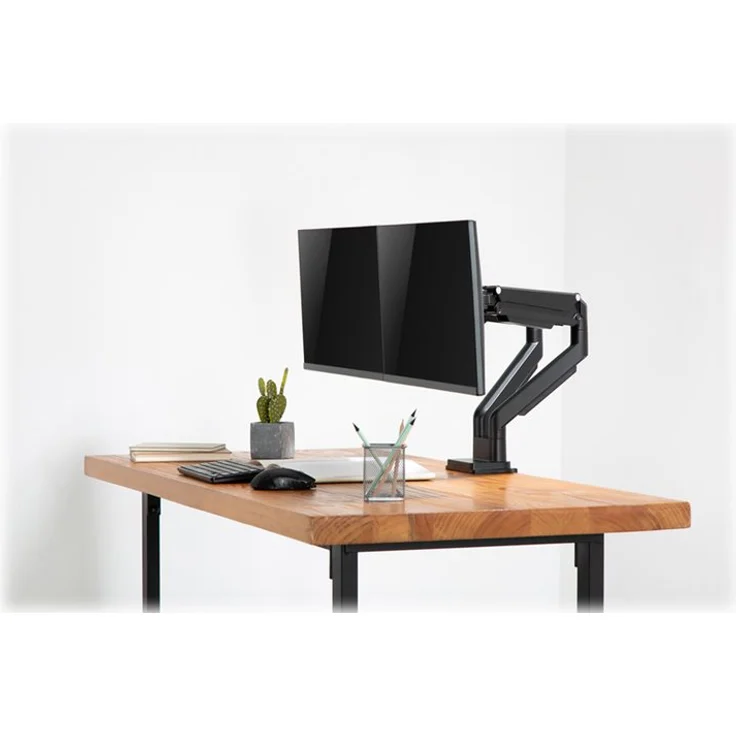 DIGITUS Univ. Dual Monitorhalter mit Gasdruckfeder 15-32 – Bild 4