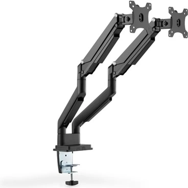 DIGITUS Univ. Dual Monitorhalter mit Gasdruckfeder 15-32 – Bild 3