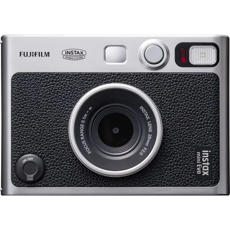 Fujifilm Instax Mini Evo CMOS, schwarz-silber