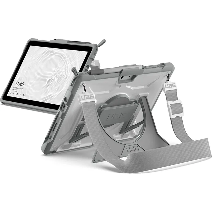 UAG Urban Armor Gear Plasma Healthcare Case für Microsoft Surface Go, Go 2, Go 3, Grau