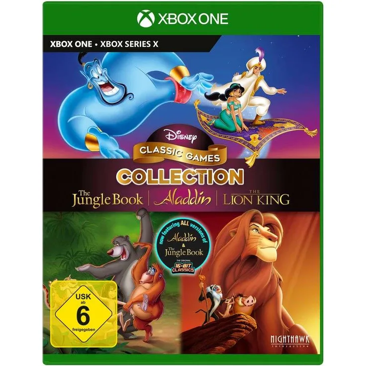 Disney Classic Games: The Jungle Book + Aladdin + The Lion King (Xbox One/Xbox Series X) 