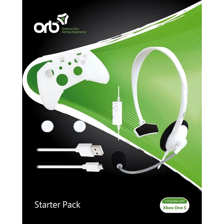 Orb Xbox One S –Starter Pack Zubehör für Microsoft Xbox One S