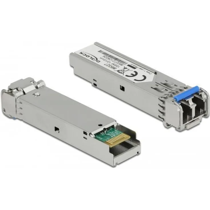 Delock - SFP (Mini-GBIC)-Transceiver-Modul - 100Mb LAN - 100Base-FX - LC Multi-Mode - bis zu 2 km - 1310 nm (86027)